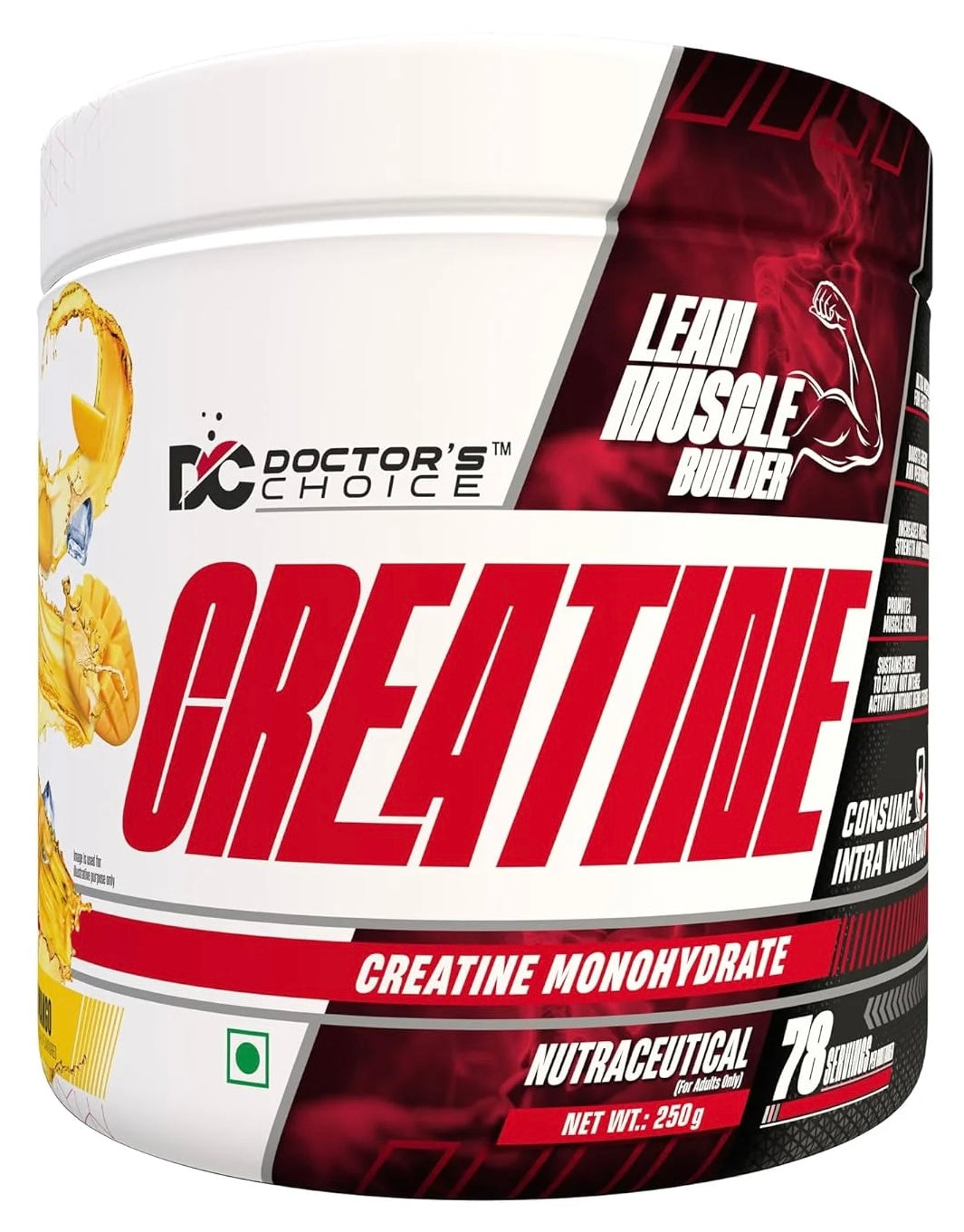 Doctor’s Choice Creatine Monohydrate – 250 gm