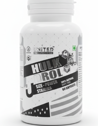 United Supplements Hulk Drol Natural Size Gaining Capsule